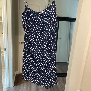 Reformation size 12 animal print mini dress!